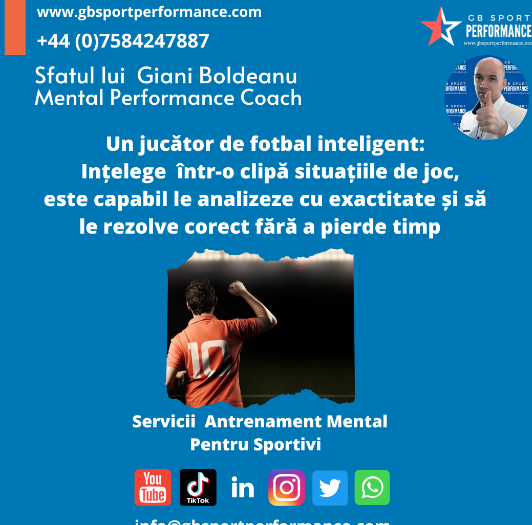 Sfatul lui Giani Boldeanu, mental performance coach